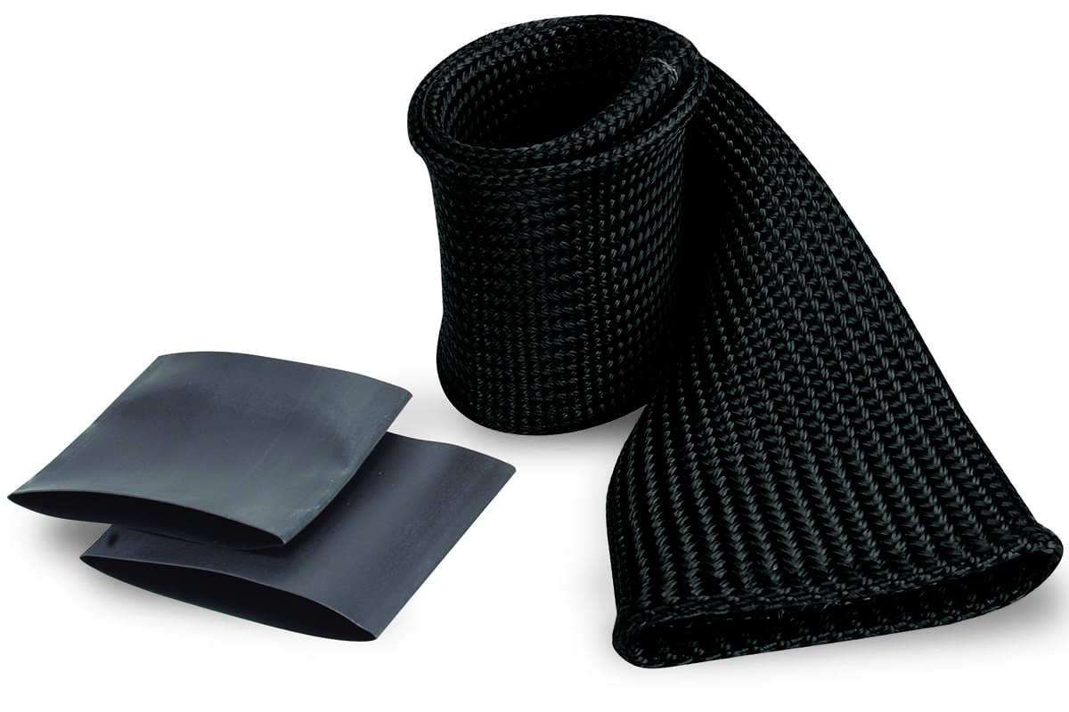 black titanium protect-a-sleeve, DEI Titanium spark plug wire sleeve, Titanium Protect A Sleeve
