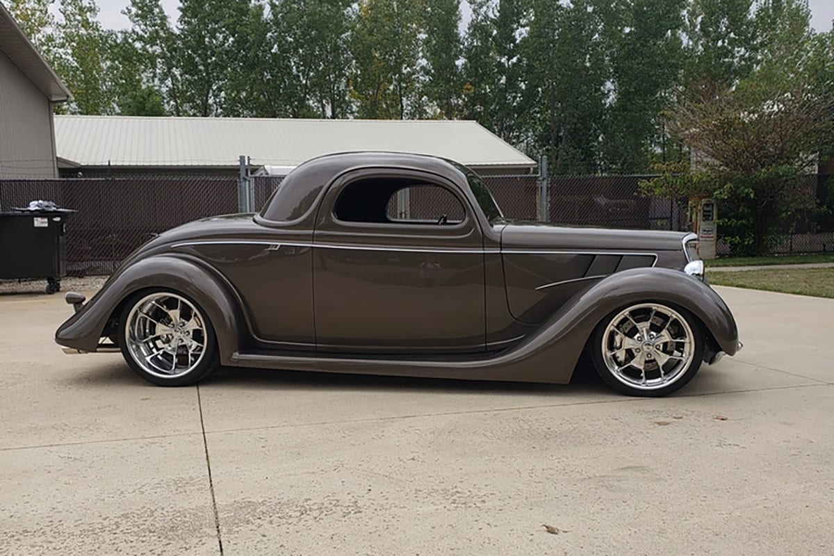 Dave Gonzales 1935 Ford 3 Window Coupe