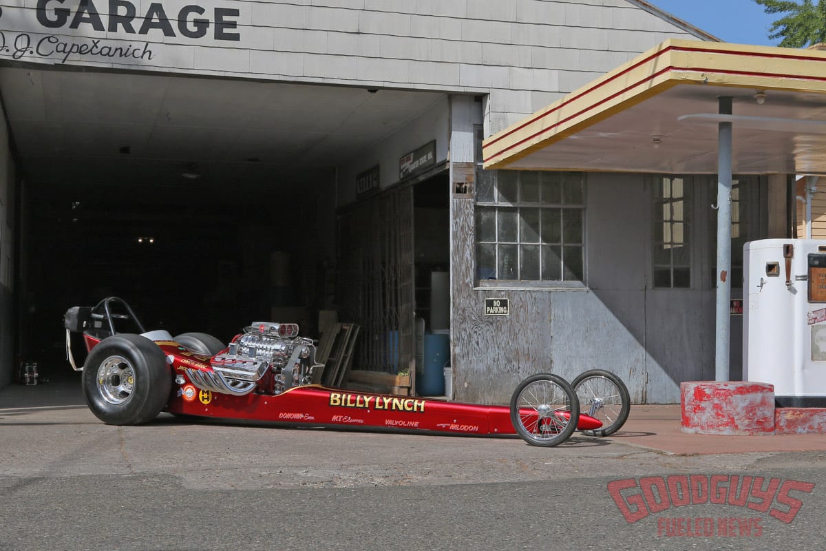 billy lynch dragster, pat foster chassis, cackle car, nitro thunderfest, slingshot dragster, vintage top fuel, drag racing, nitro hemi