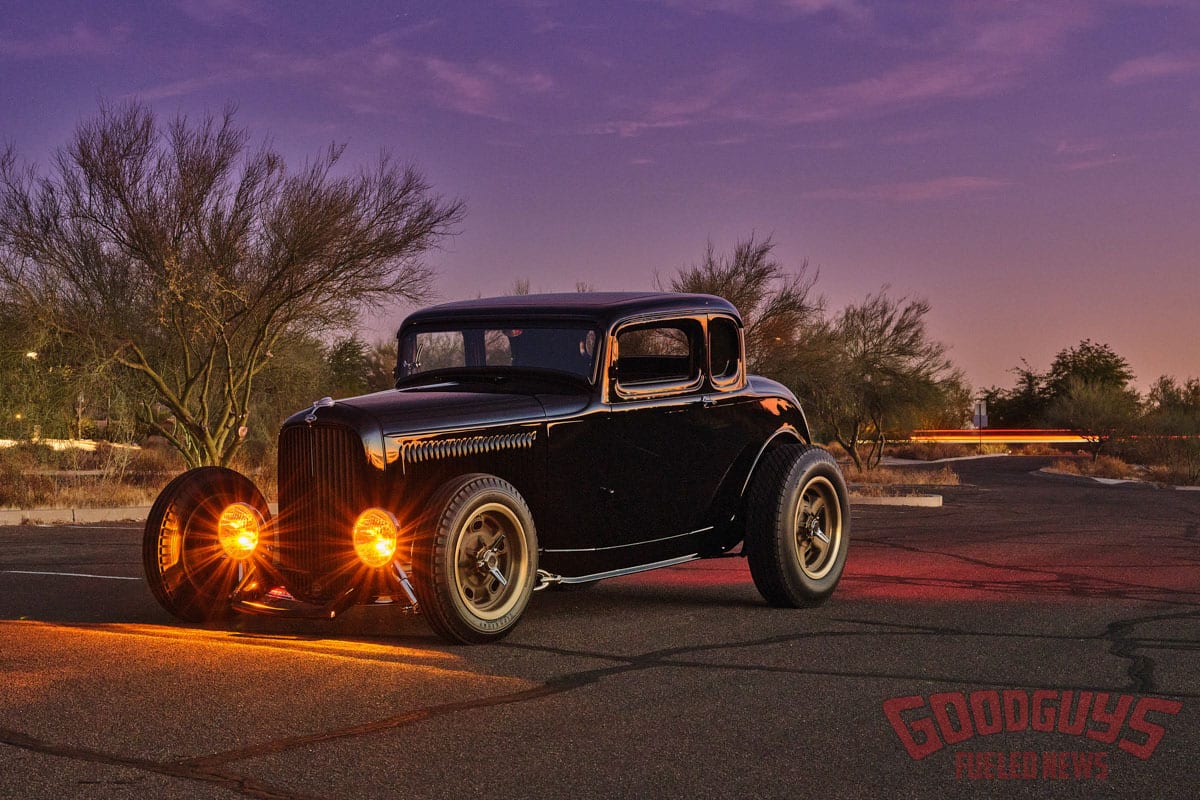 goodguys 2020 hot rod of the year, 1932 ford, steadfast hot rods, norman bradley