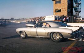 Marc Meadors drag racing, pro street 1969 camaro