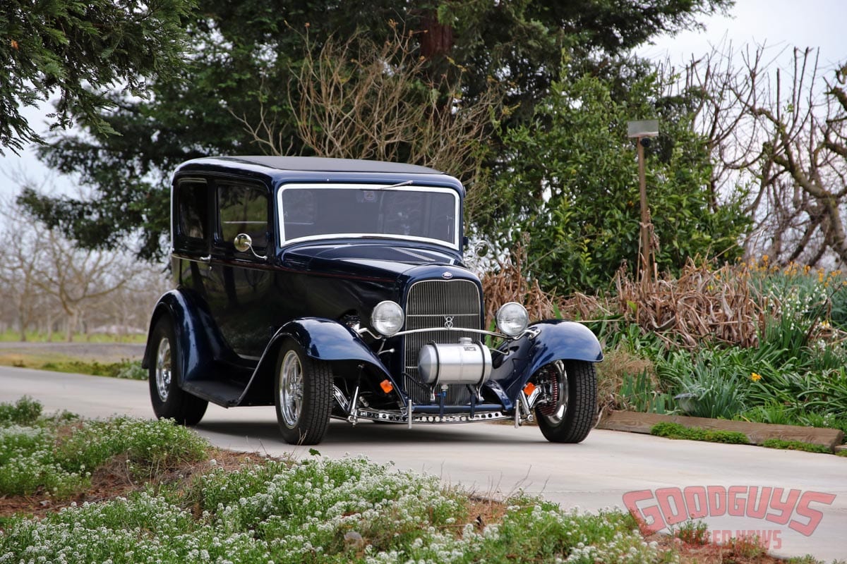Mike Michels 1932 Ford Tudor, hot rod, street rod, ardun engine, ardun heads, deuce tudor