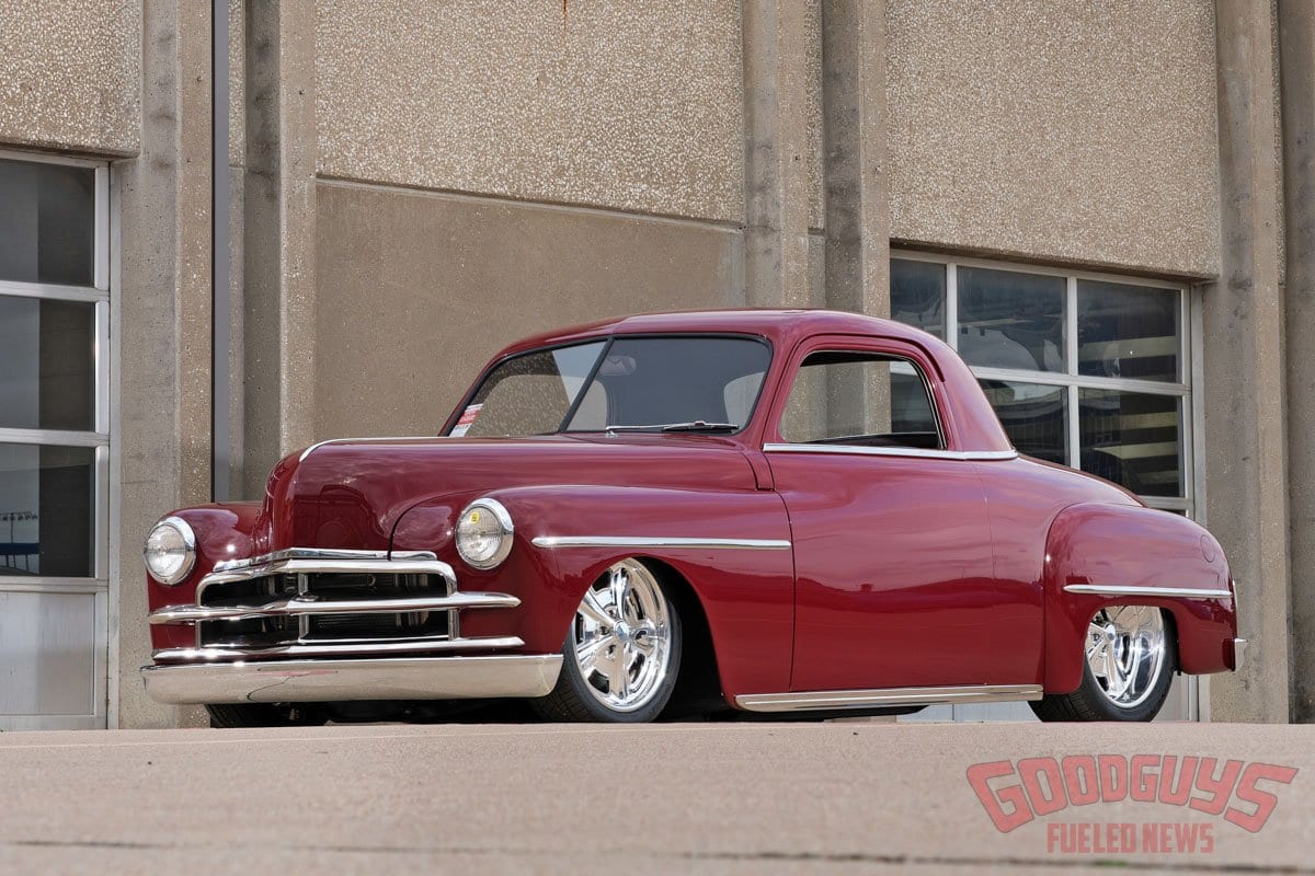 Brian Baker 1950 Plymouth business coupe, custom rod