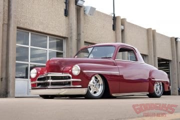 Brian Baker 1950 Plymouth, custom rod