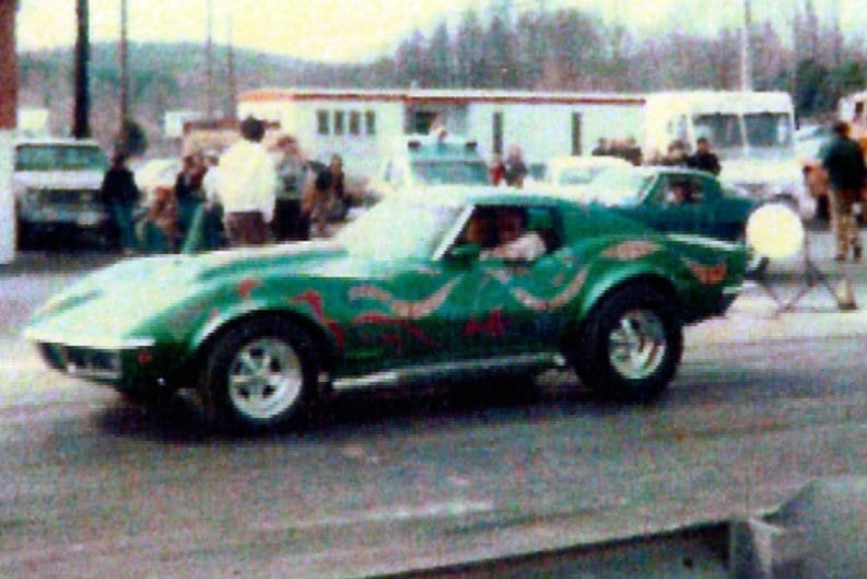 Psychedelic Vette, Kevin Livering 1969 Corvette, street freak