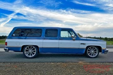 squarebody slosh tubz, slosh tubs, squarebody inner fenders, 1986 Suburban, gmc suburban, steven bunker suburban