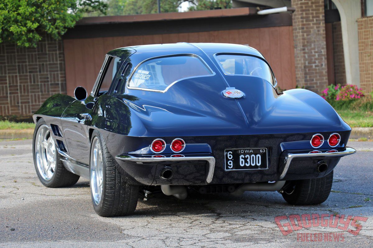 Joseph Weber 1963 Corvette Sting Ray, 1963 Vette, 63 vette, split window corvette, eddies rod and custom