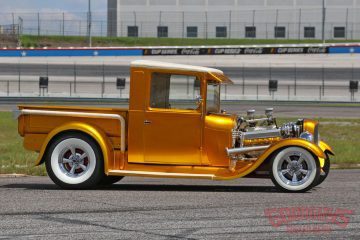 Dan Shea 1929 Model A pickup, Riggs Fabrication, 1929 ford model aa