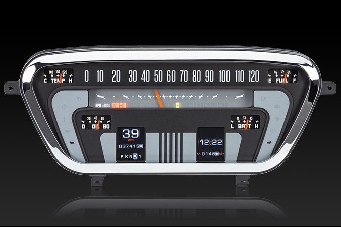 dakota digital gauges, ford truck gauges, 1953-55 ford truck gauges