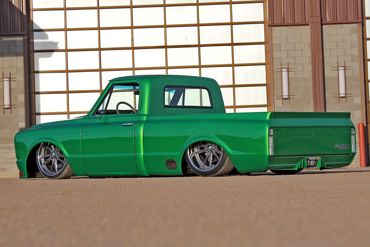 Air Suspension parts, the grinch C10, Chevy C10, lowered trucks, air ride