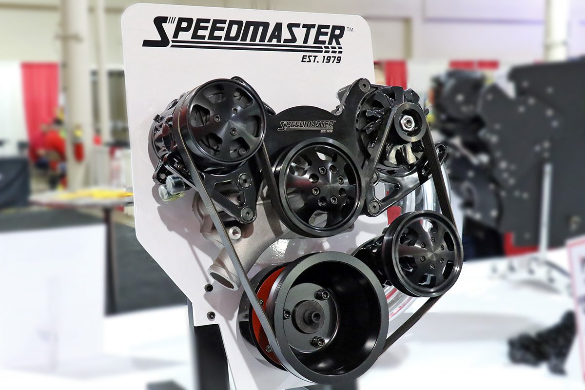 Speedmaster Serpentine kit, SBC Serpentine system, Speedmaster Track and Hotrod Serpentine