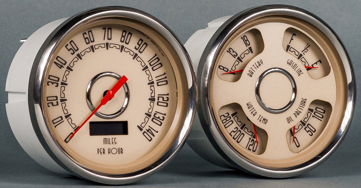 automotive gauges, gauge guide, new vintage gauges