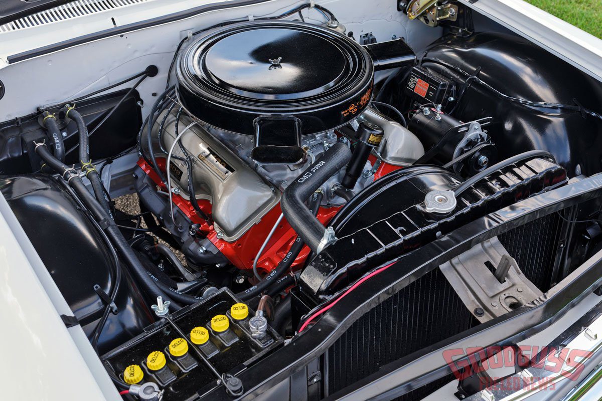 Scott Chalk, 409 engine, 1962 Chevy Bel Air