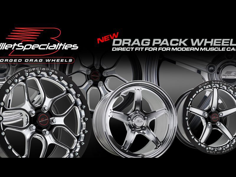 Billet Specialties Drag Pack rear wheels, Billet Specialties Drag Pack wheels