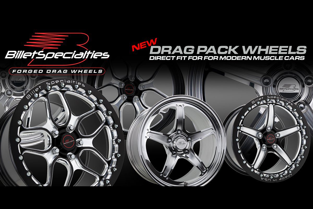 Billet Specialties Drag Pack rear wheels, Billet Specialties Drag Pack wheels