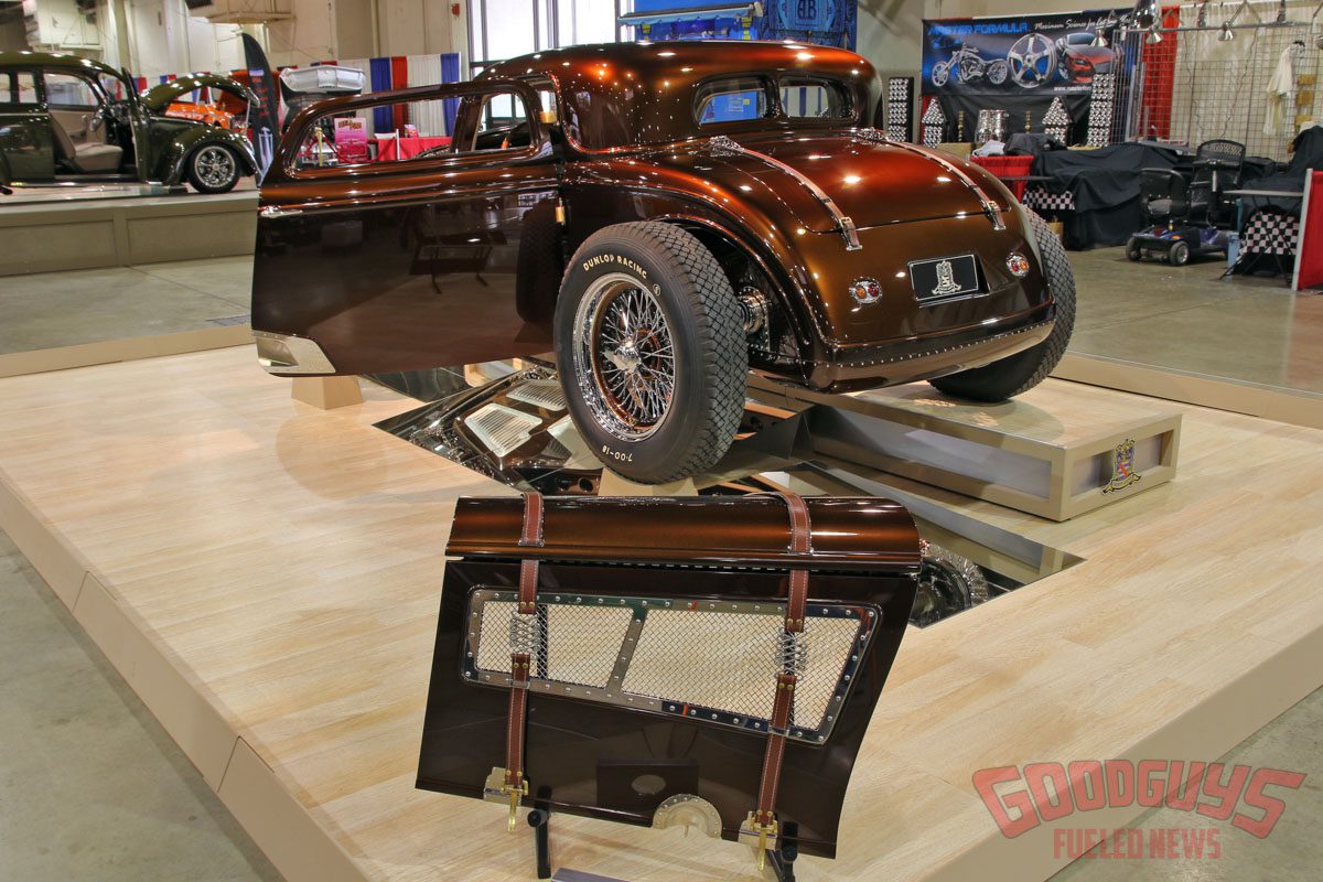 2022 Slonaker Winner, Al Slonaker Memorial Award, Pay Gauntt 1932 Ford Coupe, Hollywood Hot Rods