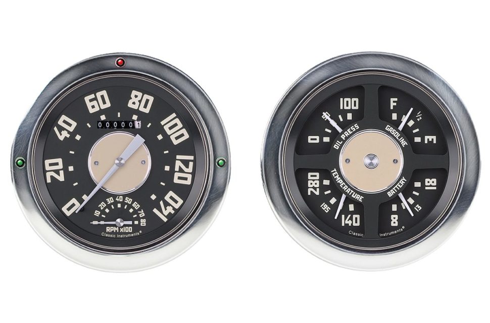 Classic Instruments 1954 Chevy truck gauges, 1955 chevy truck gauges