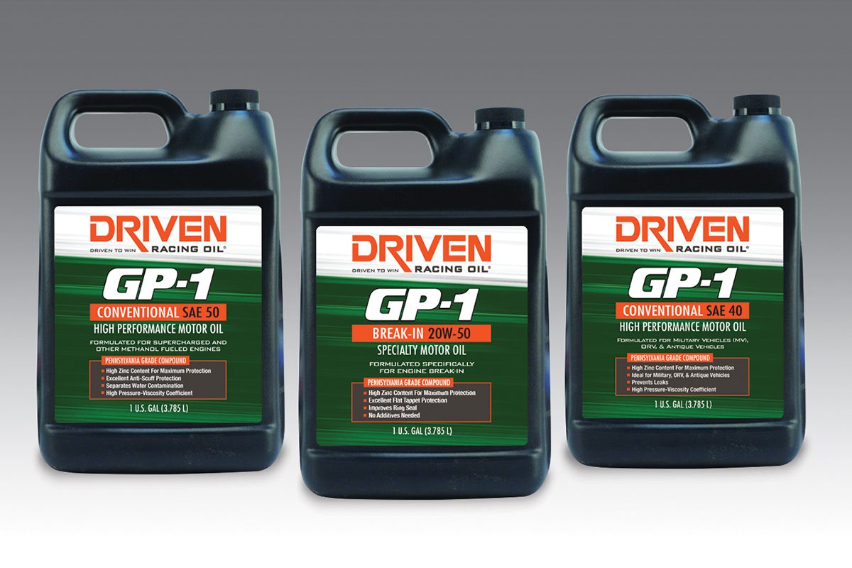 Driven GP-1 Oil, Driven Racing Oil, GP1 oil