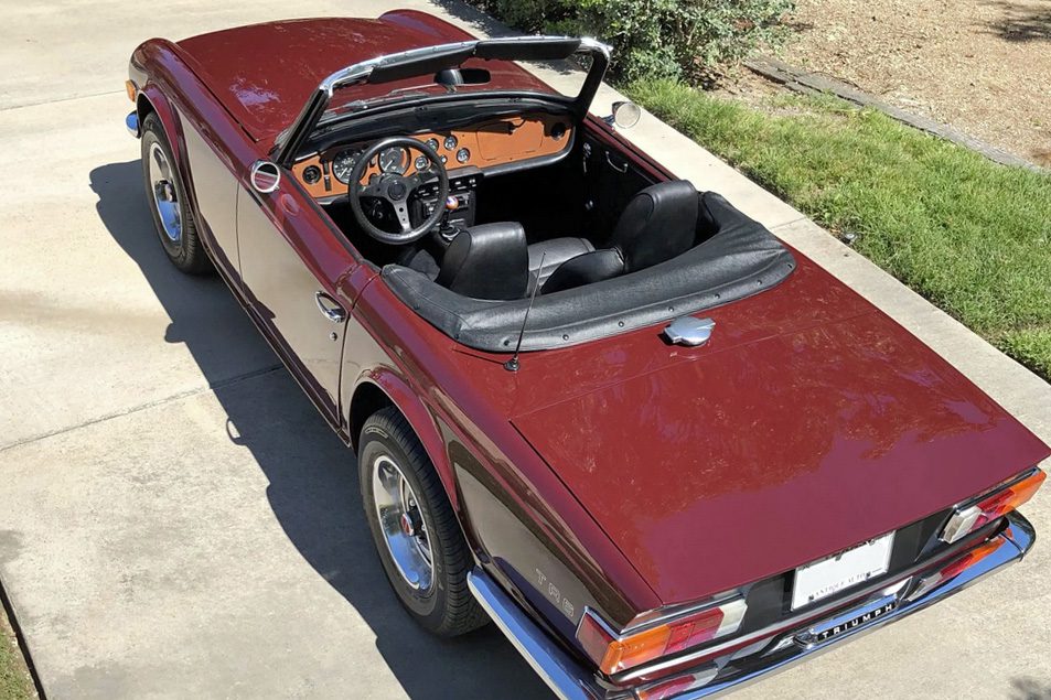 Bring a Trailer, BaT, 1970 Triumph TR6, car auction, online car auction