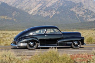 Brad Eales 1947 Chevy Fleetline, goodguys road tour, hall of fame road tour, see the usa in a chevrolet