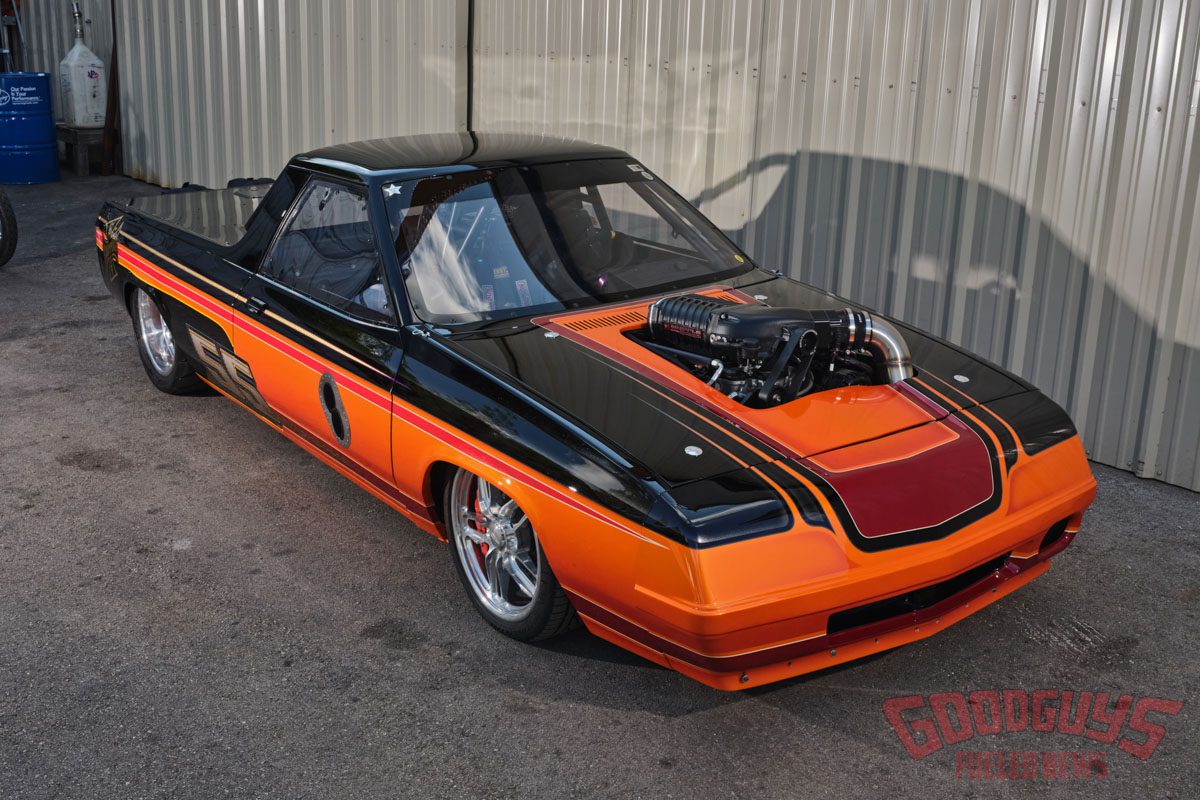 Monster Garage Dodge Rampage, Jesse James monster garage, texas mile, 200mph street car, land speed racing, 1984 Rampage, 1984 Dodge Rampage