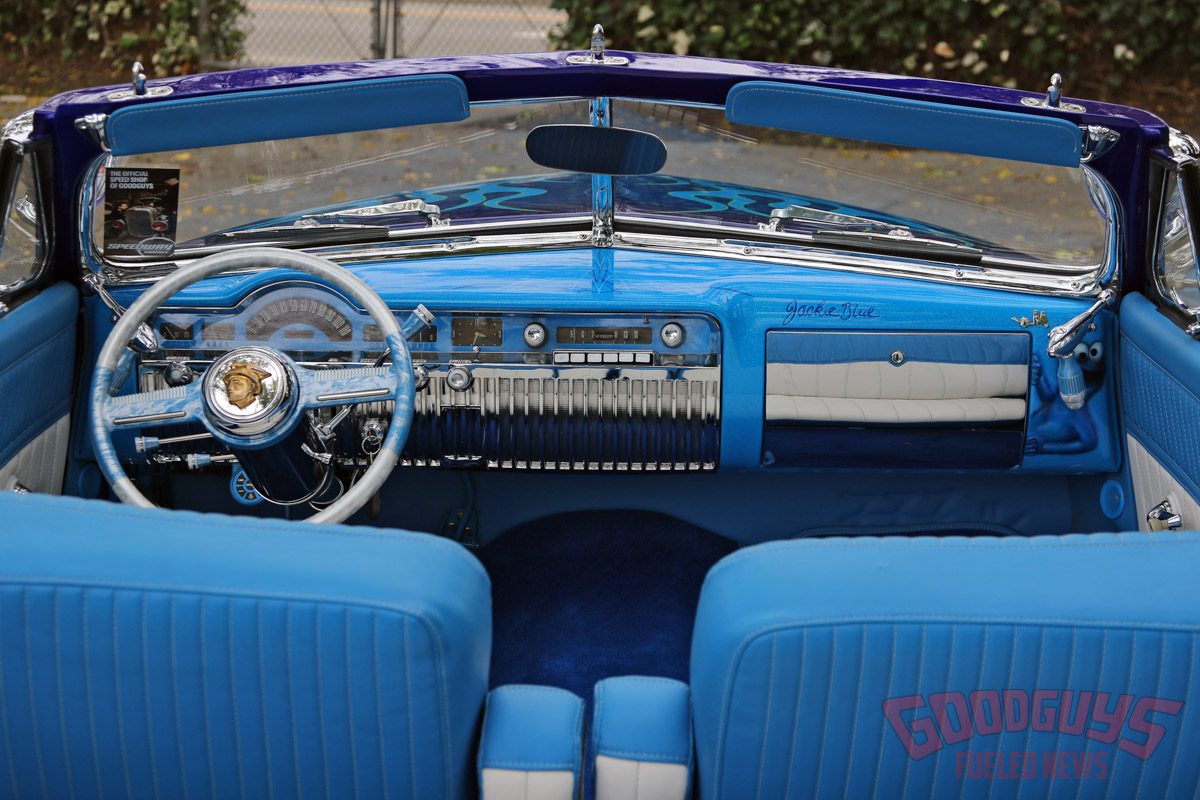 Jackie Blue 51 Merc, Hollywood Auto Body, 1951 mercury, Mitch Gustafson Jr.