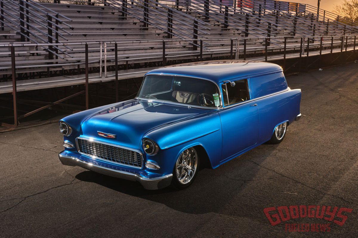 Mac Coldwell 1955 Chevy sedan delivery, Deliverance 55 chevy