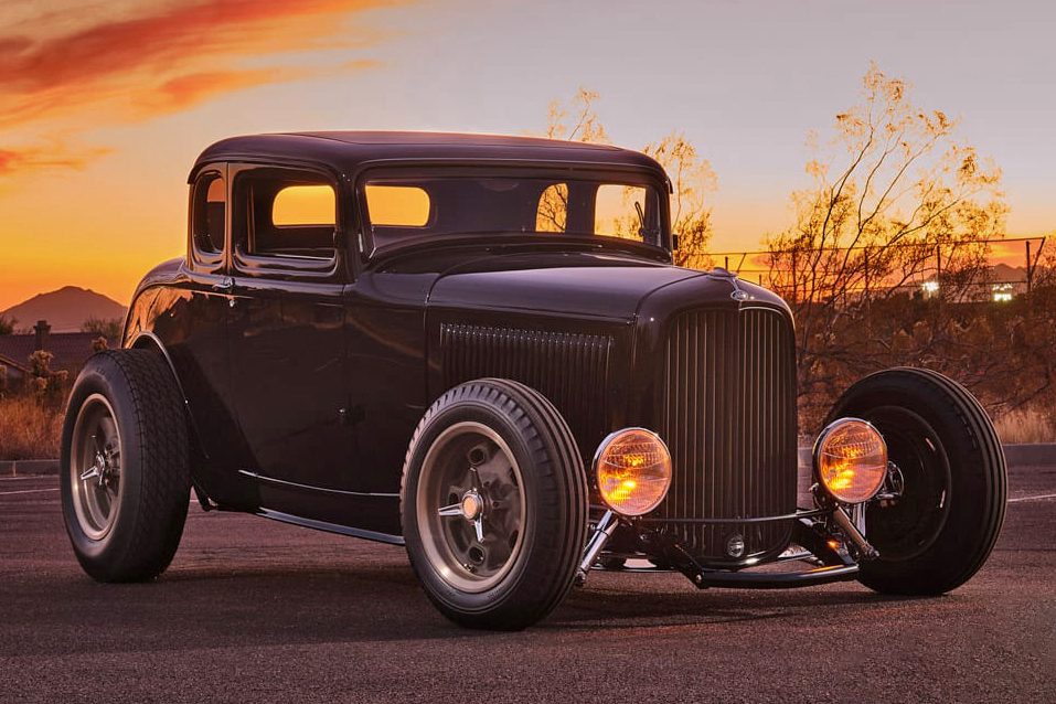 2020 Hot Rod of the Year Norman Bradley, 1932 Ford 5-window Coupe
