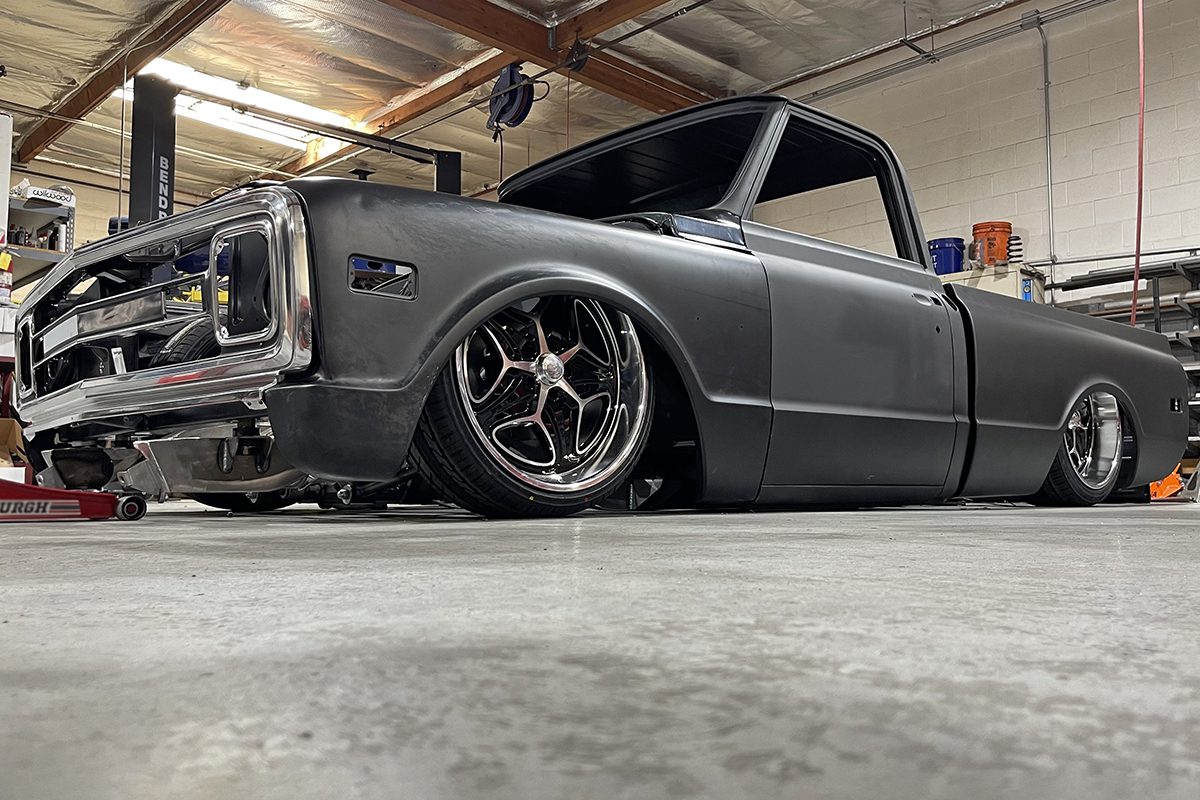 TCI C10 chassis, air bag c10 chassis, bagged c10 chassis