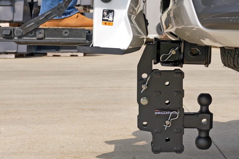 Phantom Drop Hitch for use with GM MultiPro Tailgate from GENY Hitch