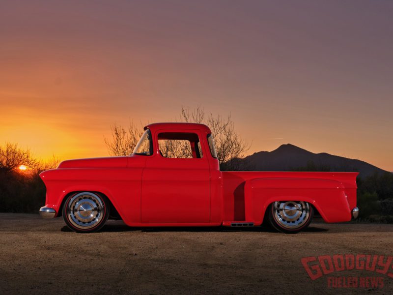 REDefined 1956 chevy truck, SIC Chops, 1956 chevy pickup, kustom truck, ken fontes