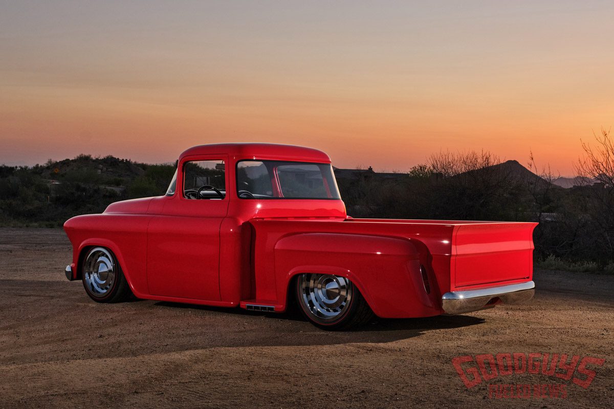 REDefined 1956 chevy truck, SIC Chops, 1956 chevy pickup, kustom truck, ken fontes