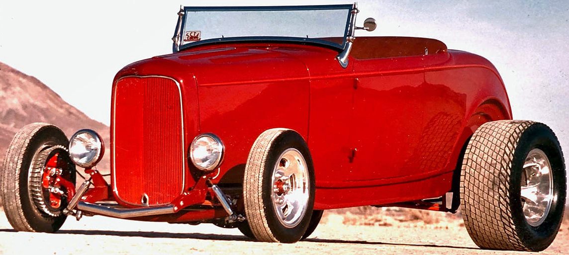 1932 ford, deuce, iconic street rod, Barry Lobeck Roadster