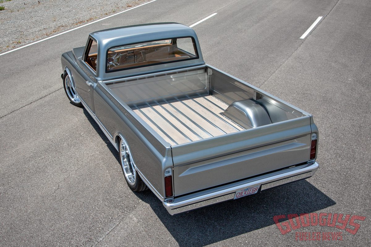 Mike Steele longbed 1968 C10, L&S Customs, L and S Customs, C10 longbed