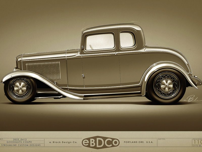 Goodguys Giveaway 32 Ford, Streamline Custom Designs 1932 ford 5 window, deuce