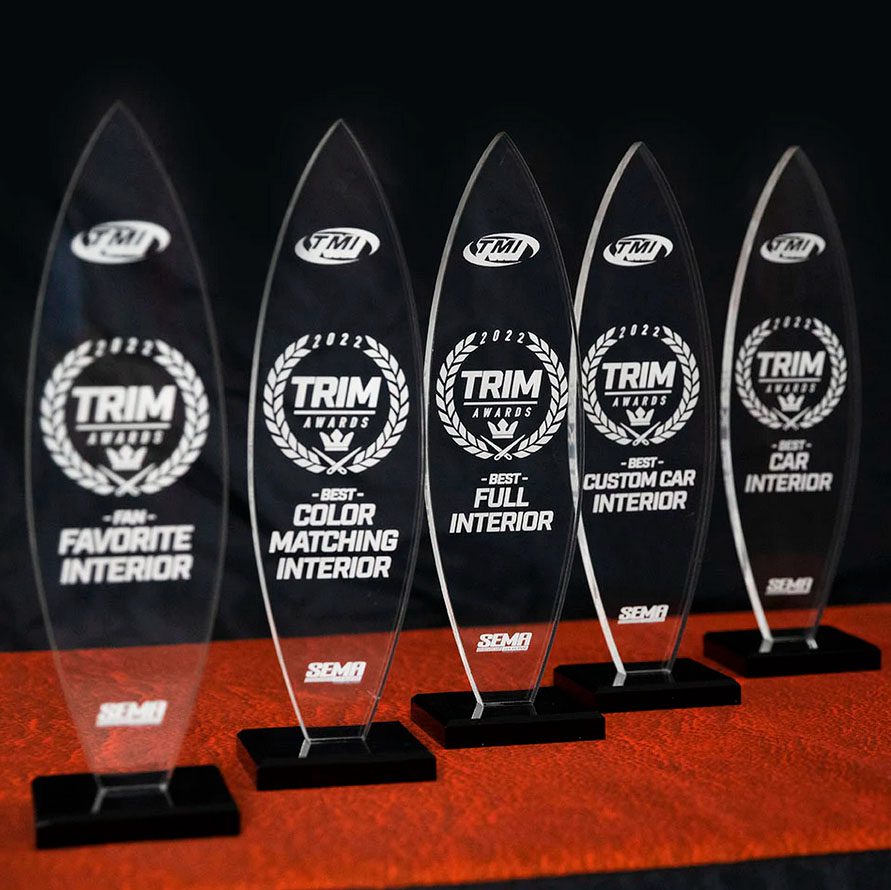 SEMA 2022 TMI Trim Awards, TMI Products, SEMA awards