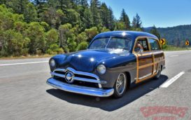 Greg Tidwell 1950 Ford Woody, south city rod and custom, goodguys road tour, hall of fame road tour, ya gotta drive em