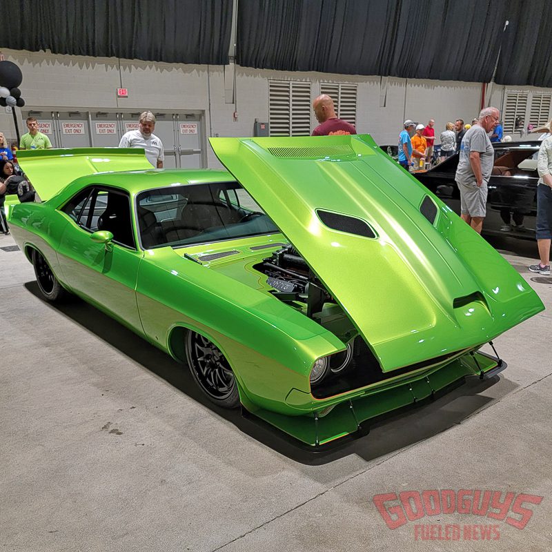Mark Brownfield 1970 Dodge Challenger, Kryptonite Challenger, Altered Motion