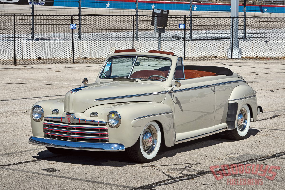 Mike Howard 1947 Ford Convertible, poor boy rods