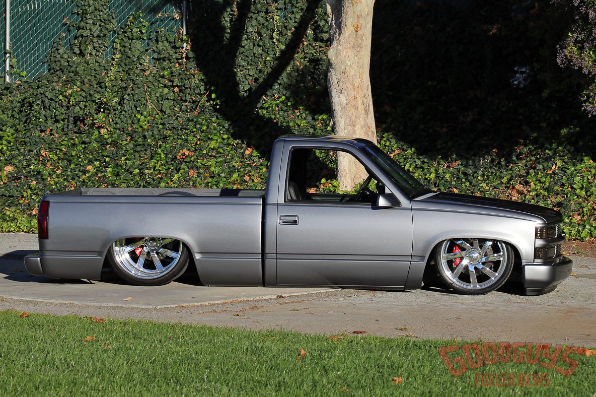 Brett Haskin twin turbo OBS, boosted OBS, 1995 chevy silverado, 1995 silverado, OBS silverado, Myers Works, myers worx