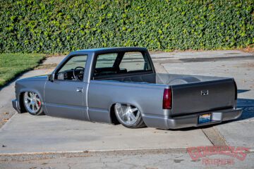 Brett Haskin twin turbo OBS, boosted OBS, 1995 chevy silverado, 1995 silverado, OBS silverado, Myers Works, myers worx