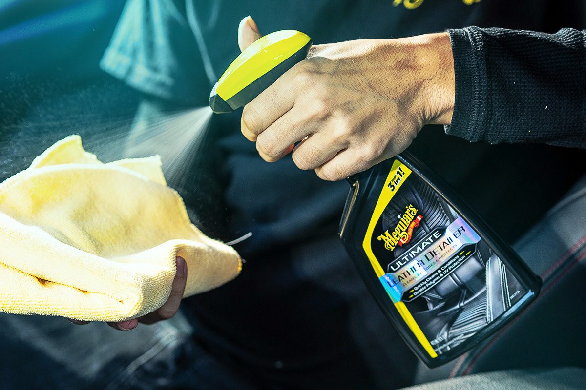 Car Detailing guide, car washing tips, meguiars leather cleaner