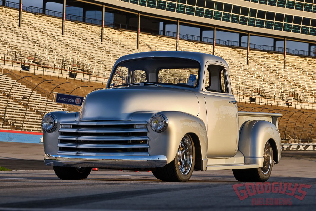 Silver Ghost 1953 Chevy pickup, killer hot rods great 8, Tim Hampel 1953 chevy