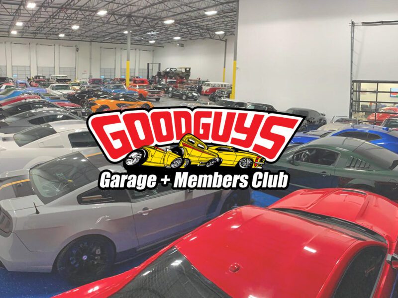 Goodguys Garage and Members Club, classic car storage
