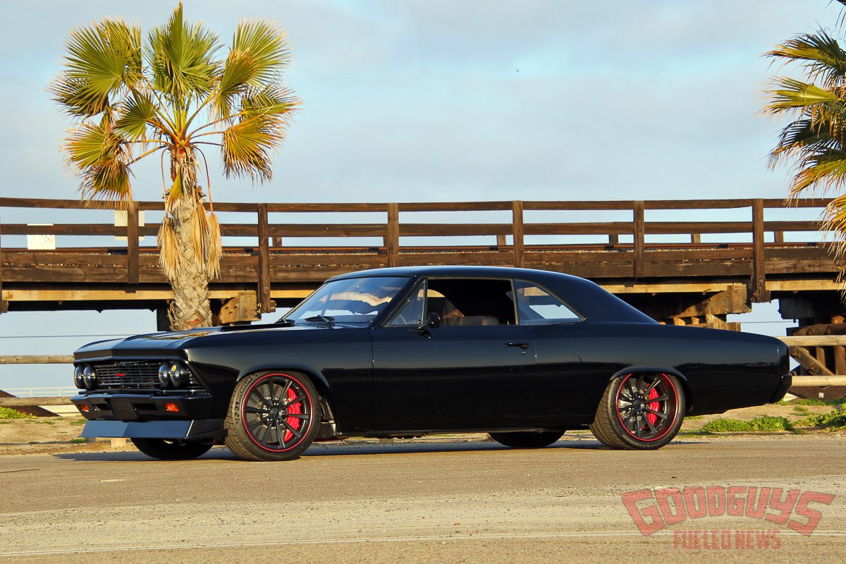 Kevin Hart Chevelle, 1966 chevelle, darkness chevelle, pro touring chevelle