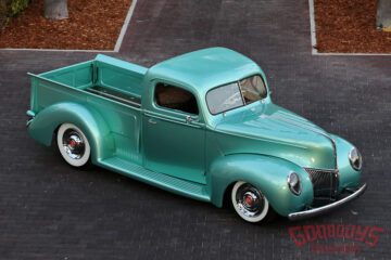 South City Rod and Custom 1940 Ford Pickup, Greg Tidwell 40 Ford Pickup, traditional custom 40 ford truck