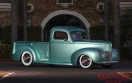 South City Rod and Custom 1940 Ford Pickup, Greg Tidwell 40 Ford Pickup, traditional custom 40 ford truck