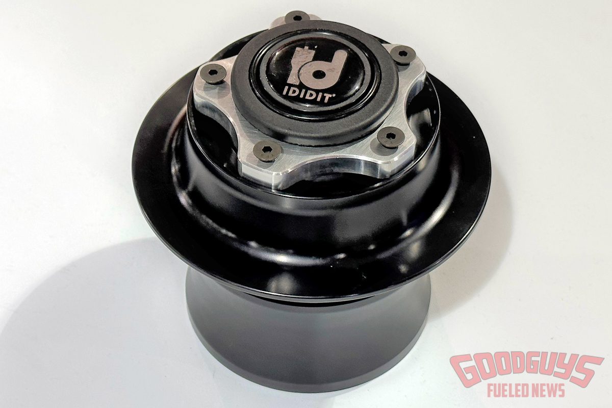 Goodguys best new products, Ididit Quick Release Steering Hub with Horn