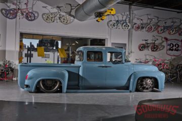 Wade Sutton 1956 Ford F600, Classic Car Studio Speed Shop, crew cab f100, ford f100, f-100