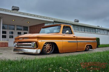 Dave Gonzales 1966 Chevy C10, Lakeside Rods and Rides C10, 1966 C10, 66 C10, fenced in c10